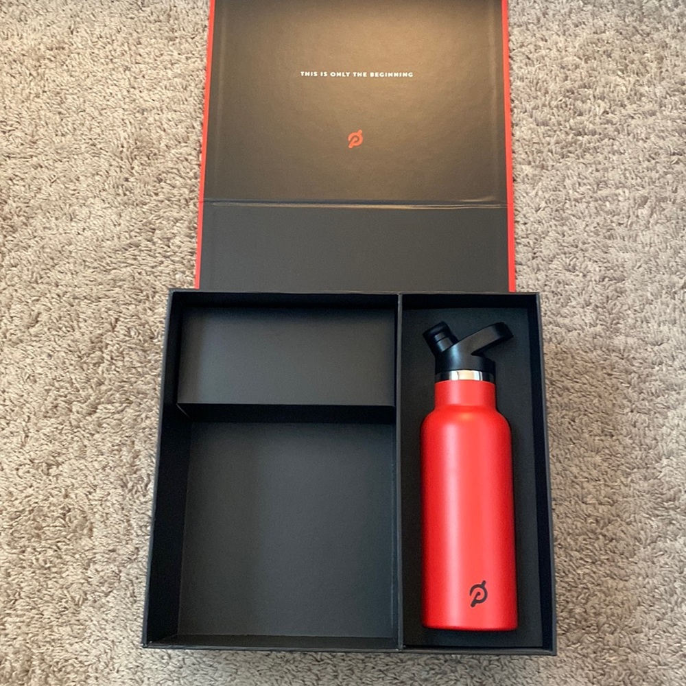 New Peloton water bottle.